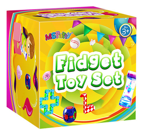 Juguetes Variados Resistentes Al Estrés Sensorial 72pcs