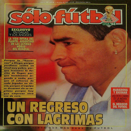 Imagen 4 de 10 de Revistas Solo Futbol Arg Digitalizada Pdf Numero 1 A 749