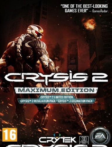 Crysis 2 Maximum Edition Pc - Steam Key (envio Flash)