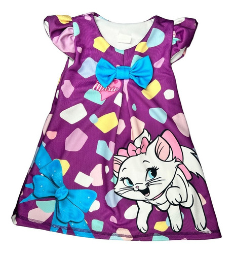 Vestido Batita Casual Marie Aristogatos