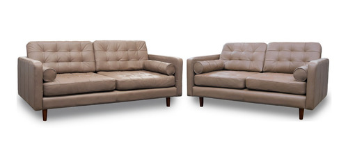 Sala De Piel - Noruega Sofa, Love Y Sillon- Confortopiel