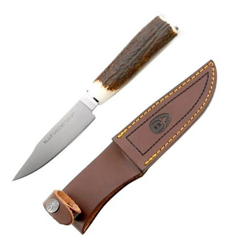 Cuchillo Muela Gaucho 12a Hoja 12cm Vaina Cuero España