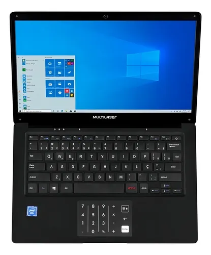 Notebook Legacy Book PC311 14" preto 4GB de Ram - 64GB SSD - Intel Pentium