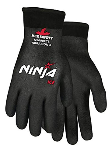 Guantes Ninja Ice Fc De Memphis Glove, Color Negro, Talla Xl