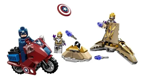Lego Marvel Super Heroes 6865 Moto Vengadora Capitán América