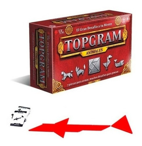 Juego De Mesa Topgram Animales Top Toys Original