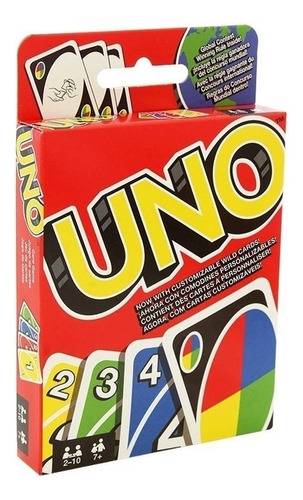 Juego De Cartas - Uno - Para Jugar En Familia - + 7 Años