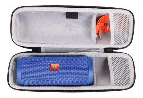 Funda Estuche Jbl Flip 4 Jbl Rigida Premiun Protectora Impermeable Para Viaje Resistente A Golpes