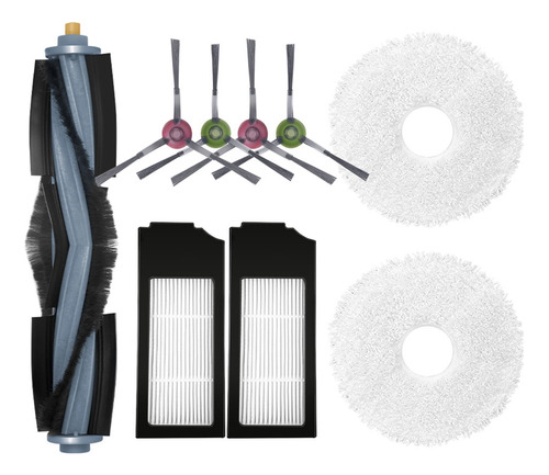 9 Piezas Para Aspiradora Robot X1 Turbo/omni Replaceme