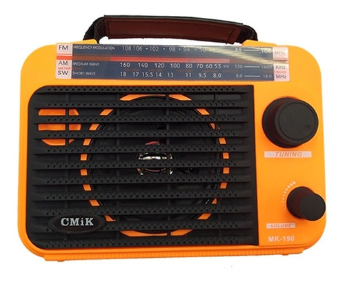 Radio Am/fm Portatil Corriente Y Pilas Mk-190 Circuit