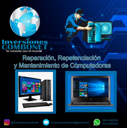 Servicio Técnico Domicilio Computación, Redes, Cctv Y Cercos