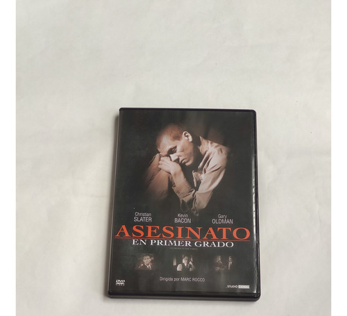 Dvd Asesinato En Primer Grado Marc Rocco Kevin Bacon 