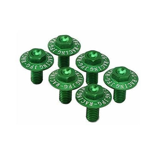 Tornillos De Protección De Horquilla Verdes Cnc Para Kx80 Kx