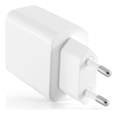 Carregador De Parede Mistertech, Universal, Usb-c/ Usb, 30w Cor Branco