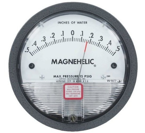 Dwyer Magnehelic Diferencial De Presión Gage, 2301, Centro D