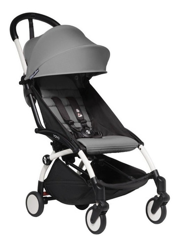 Imagen 1 de 3 de Cochecito de paseo Babyzen Yoyo² +6 2020 grey con chasis color blanco