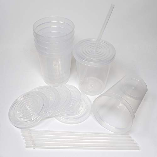 Vasos De Estadio De Plástico Reutilizables De 16 Oz Ta...