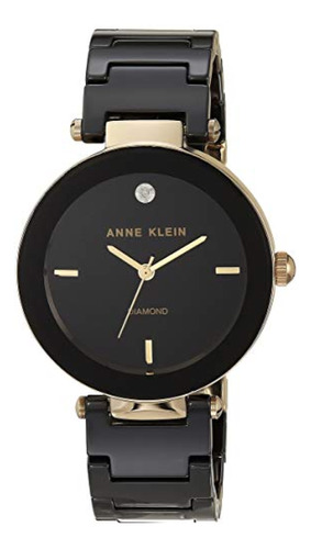 Reloj De Mano Para Mujer Anne Klein Ak/1018bkbk Reloj De Pul