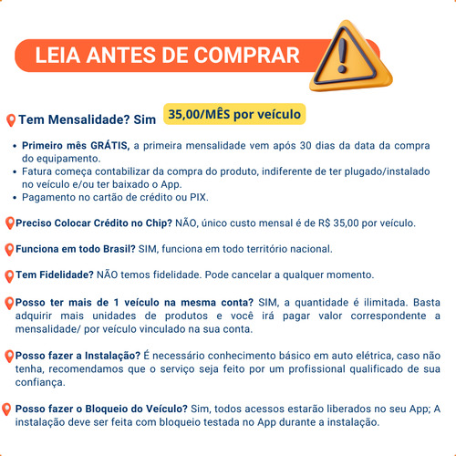 Rastreador Bloqueador Veicular Com Aplicativo + Chip M2m