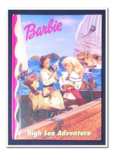 Barbie, Libro Aventuras Ingles, Tapa Dura Mattel 1999 (Usado)