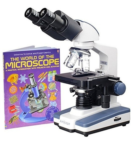 Amscope B120b-wm Siedentopf Binocular Microscopio Compuesto,