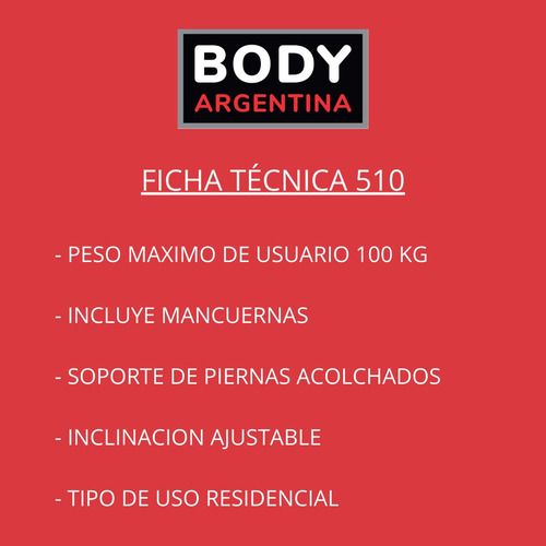 Imagen 3 de 10 de Banca Curva Para Abdominales Body Sculpture Mancrns 1,5k 510
