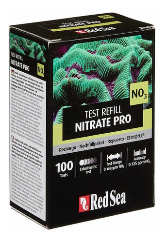 Teste Red Sea Nitrate Pro Test Refill No3