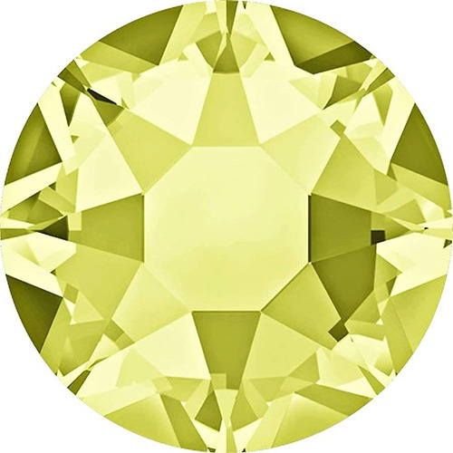 2,100 Piedras Cristal Swarovski Ss16 Jonquil