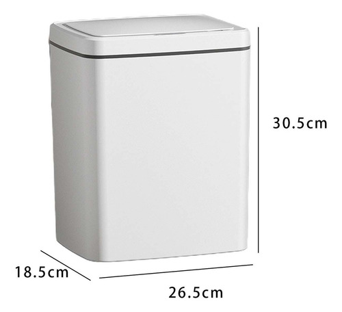 Cubo De Basura Inteligente Con Tapa Cubo De Almacenamiento