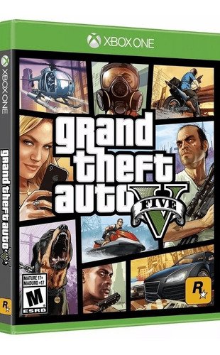 Gta V Grand Theft Auto V Xbox One Usado - Addware Castelar