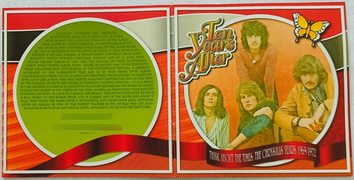 Ten Years After - The Chrysalis Years 1969-1972 Box 3cd Uk Remasterizado