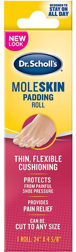 Dr. Scholls Moleskin Plus Roll Roll (24 X 4 5/8) / Alivio De