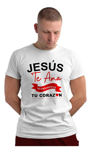 Playera Crisitiana As Jesus Te Ama