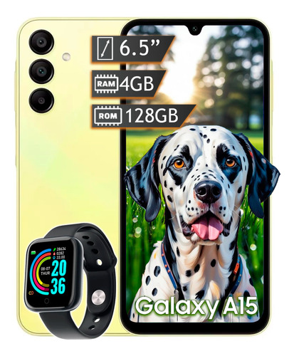 Celular Samsung Galaxy A15 Dual Sim 128gb 4gb Ram + Kit