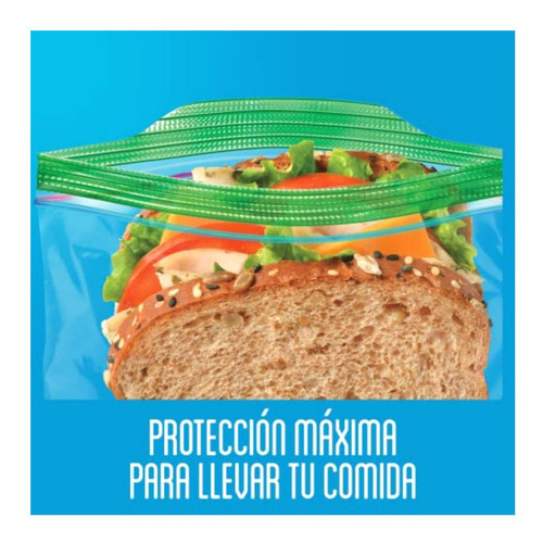 Ziploc Bolsas Reutilizable, Paquete Mixto, Cont. 9 Piezas, 3