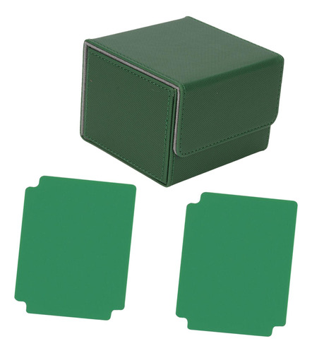 Caja De Baraja De Cartas, Caja De Cartas De Cuadros Verde