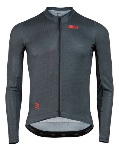 Jersey Ciclismo M/l Suarez Hombre Ease Anthracite 2.3