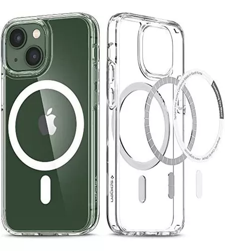 Funda Spigen Ultra Hybrid Mag Para iPhone 13 Mini - Blanco