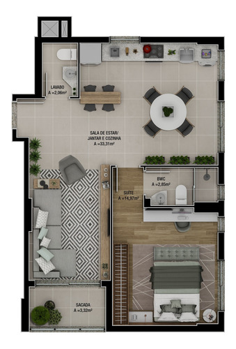 Imagem 22 de 23 de Garden Residencial Para Venda, Centro, Passo Fundo - Gd5874. - Gd5874-inc