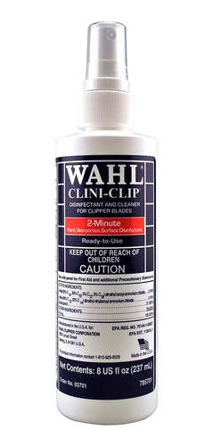 Spray Limpiador Y Desinfectante X237 Ml Clini Clip Wahl