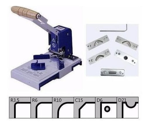 Canteadeira Ad-1 Mesa 6 Em 1 Com Raio De 6 Mm