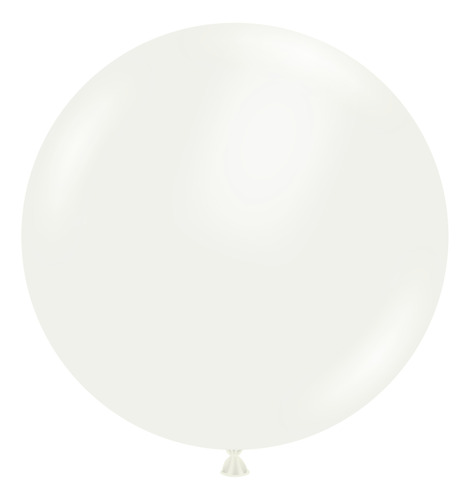 Tuftex Balloons Globos Premiun De Látex  White R36