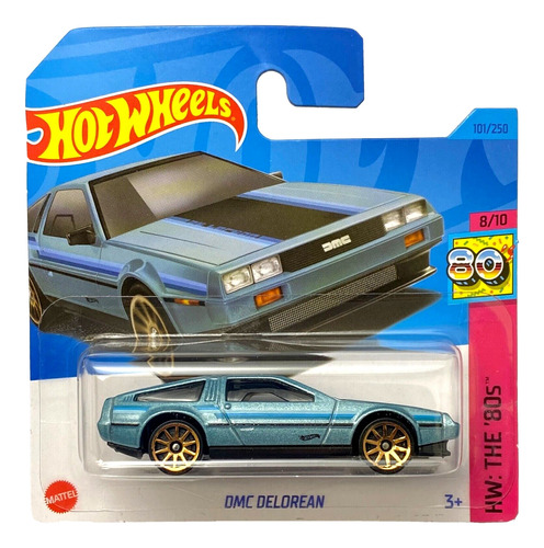 Hot Wheels Carro Delorean Dmc Original Coleccionable