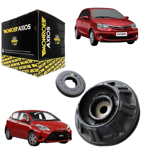 Amortecedor Dianteiro Toyota Yaris 18 19 20+coxim Axios+kit