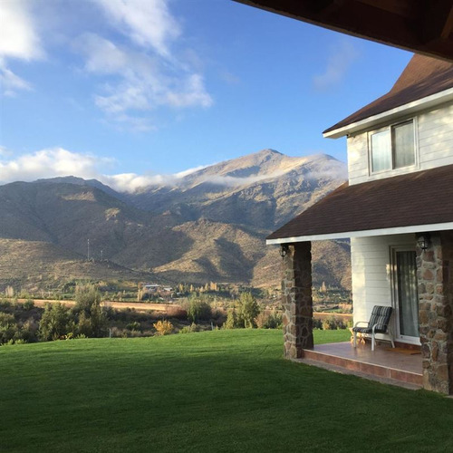 Parcela En Venta Con Casa,nogales,san Francisco De Los Andes