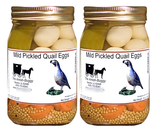 Huevos De Codorniz En Escabeche Frascos De 567 A 454 G