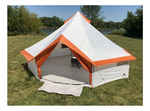 Casa Campaña Tipi 8 Personas Con Mesa, Impermeable,3 Ventana