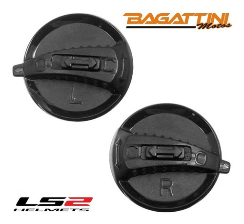 Traba Circular Ls2 370 325  Modular Rebatible Bagattini Moto