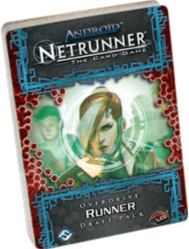 Overdrive Runner Draft Pack Expansão Jogo Netrunner Lcg Ffg