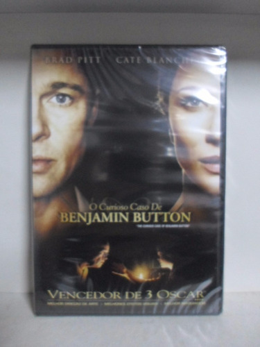 Dvd O Curioso Caso De Benjamin Button - Novo - Original